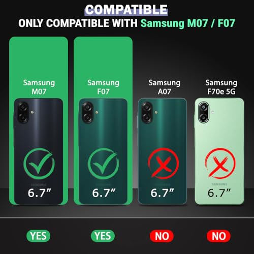 Image of TheGiftKart Liquid Silicon Back Cover Case for Samsung Galaxy M07 / F07 | Stylish Camera Protection Module | Micro-Fibre Lining Inside | Shockproof Cover Case for Samsung M07 / F07 (Silicone, Black)