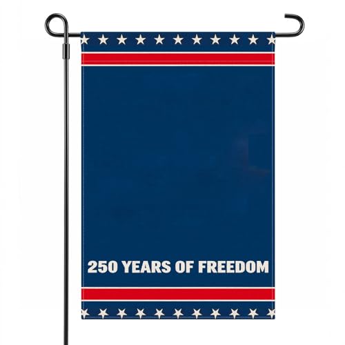 CIRCKOPS Garden Flags Flag Patriotic Decor 12x18 Inch Double-Sided Design Yard Flags for Independence Day