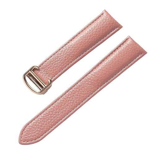 Bracelet en cuir souple résistant pour montre Cartier Solo London