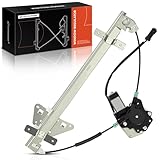A-Premium Rear Left Window Regulator with Motor Compatible with Dodge Dakota 2000-2004 Pickup Durango 1998-2003 Sport Utility Driver Side