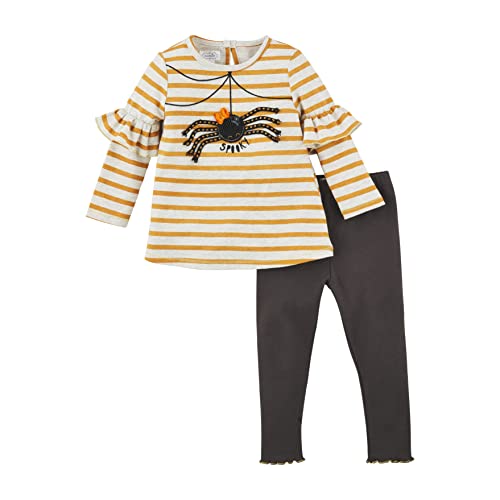 Mud Pie baby-girls Toddler Girl Halloween Tunic and Legging Set