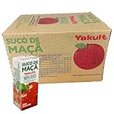 Suco Yakult 100% Maçã Caixa C/15 Unidades - Sem Açucares
