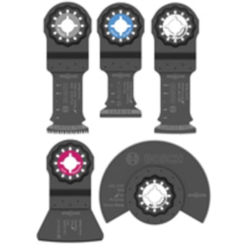 Bosch OSL005C 5 pc. Starlock® Oscillating Multi-Tool Accessory Blade Set
