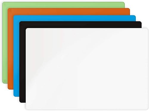 Miniatura 5 de Fab Glass and Mirror - Pizarrón magnético de vidrio con borrador, Negro