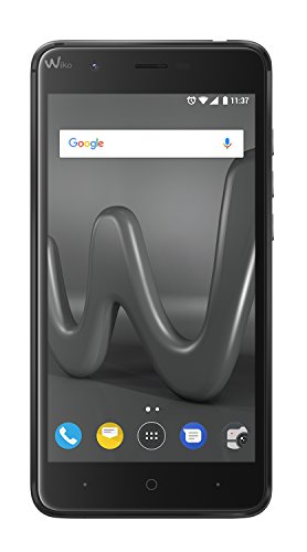 Wiko Harry - Smartphone de 5' HD (Dual SIM, 4G, 3 GB de RAM, 16 GB de Memoria Interna, Cámaras DE 13 y 5 MP con Flash LED, Quad Core, Android 7 Nougat) Gris