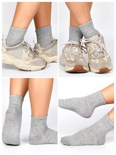 Image of Tarpop 100 Pairs Bulk Mens Socks Moisture Wicking Casual Sports Ankle Socks for Homeless Unisex Adult Men Women