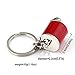 maycom Creative Auto Part Model Gear Box Keychain Six-speed Manual Transmission Shift Lever Keyring Key Chain Ring Keyrings Keyfob (Red)