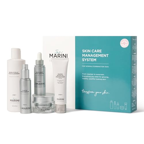 Jan Marini Skin Research Skin Care Management System – With Marini Physical Protectant Tinted SPF 45 – Normal/Combination Skin