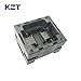 Gimax BGA81 OPEN TOP Burn in socket pitch 1.0mm IC size 1418mm BGA81(1418)-1.0-TP02/50N BGA81 VFBGA81 burn in programmer socket
