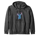  Disney Stitch Ohana Means Family Zip Hoodie