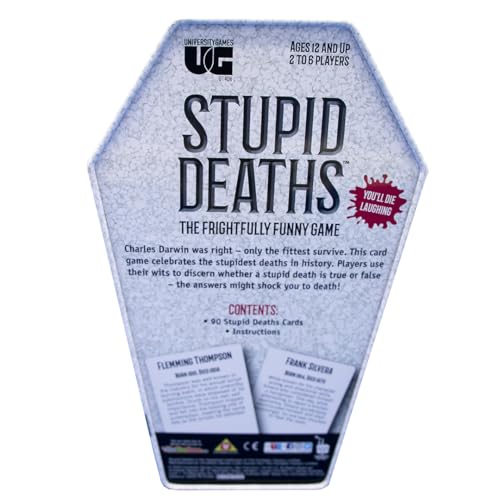 Stupid Deaths Coffin Tin Game miniatura 4