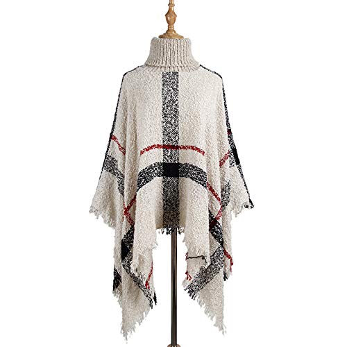 Women Large Tartan Scarf Wrap Shawl 