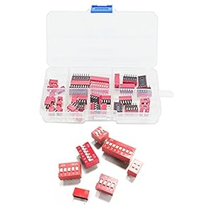 Szdealhola DIP-Schalter, 1-8 Positionen, 35 Stück