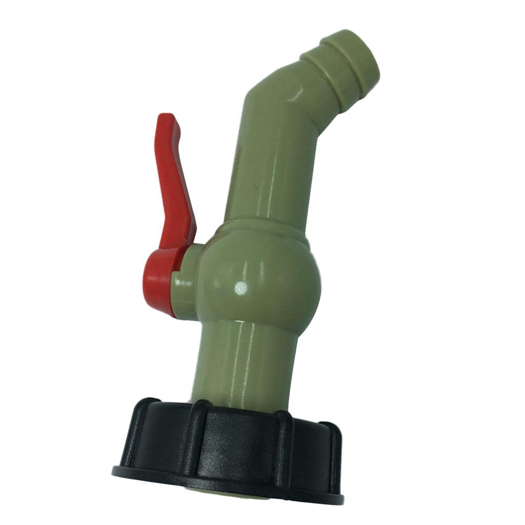 Neaxgeandx 32Mm 1000L Ibc Tank Valve Tap Water Adapter 60Mm Internal Coarse Teeth Model 5,