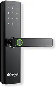 Fechadura Eletronica Digital Biométrica Smart Inteligente Kuanttum Kappa