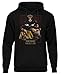 Produktbild Freedie Mercury Männer und Herren Kapuzenpullover | Logo Queen Bohemian Rhapsody Musik Rock Band (L, Schwarz Druck:Bunt)