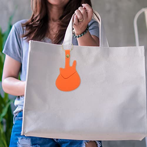 Vaguelly Porte-Médiator De Guitare en Cuir Rustique avec Porte-Clés De Médiator en De Guitare De Transport De Médiator… - Les Beatles, Paul McCartney, John Lennon, RIngo Starr, George Harrison Vaguelly Porte-Médiator De Guitare en Cuir Rustique avec Porte-Clés De Médiator en De Guitare De Transport De Médiator… – Image 4