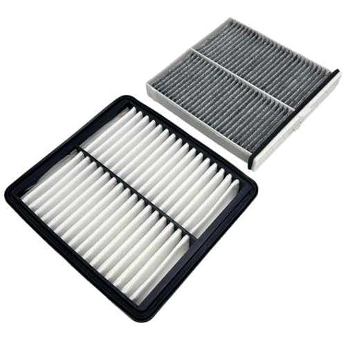 Engine & Cabin Air Filter Fit for 2016-2021 Mazda CX-3 L4 2.0L Replace PEHH-13-3A0 PEHH133A0 D09W61J6X