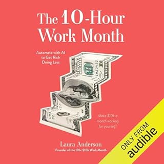 The 10-Hour Work Month Audiobook By Laura Anderson cover art