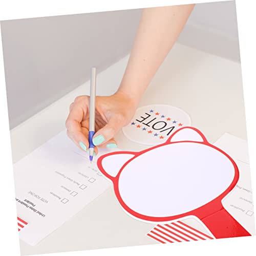 2pcs tablero blanco borrable para puntuación rojo miniatura 4