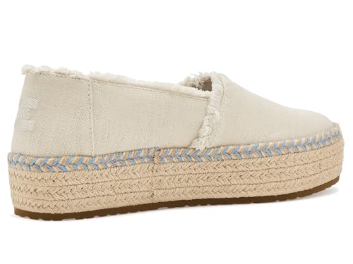 Image of TOMS Women's Valencia Platform Espadrille, Textile Upper, OrthoLite Insole