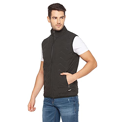 Image of Spykar Men Jackets, Polyester, Standard Length