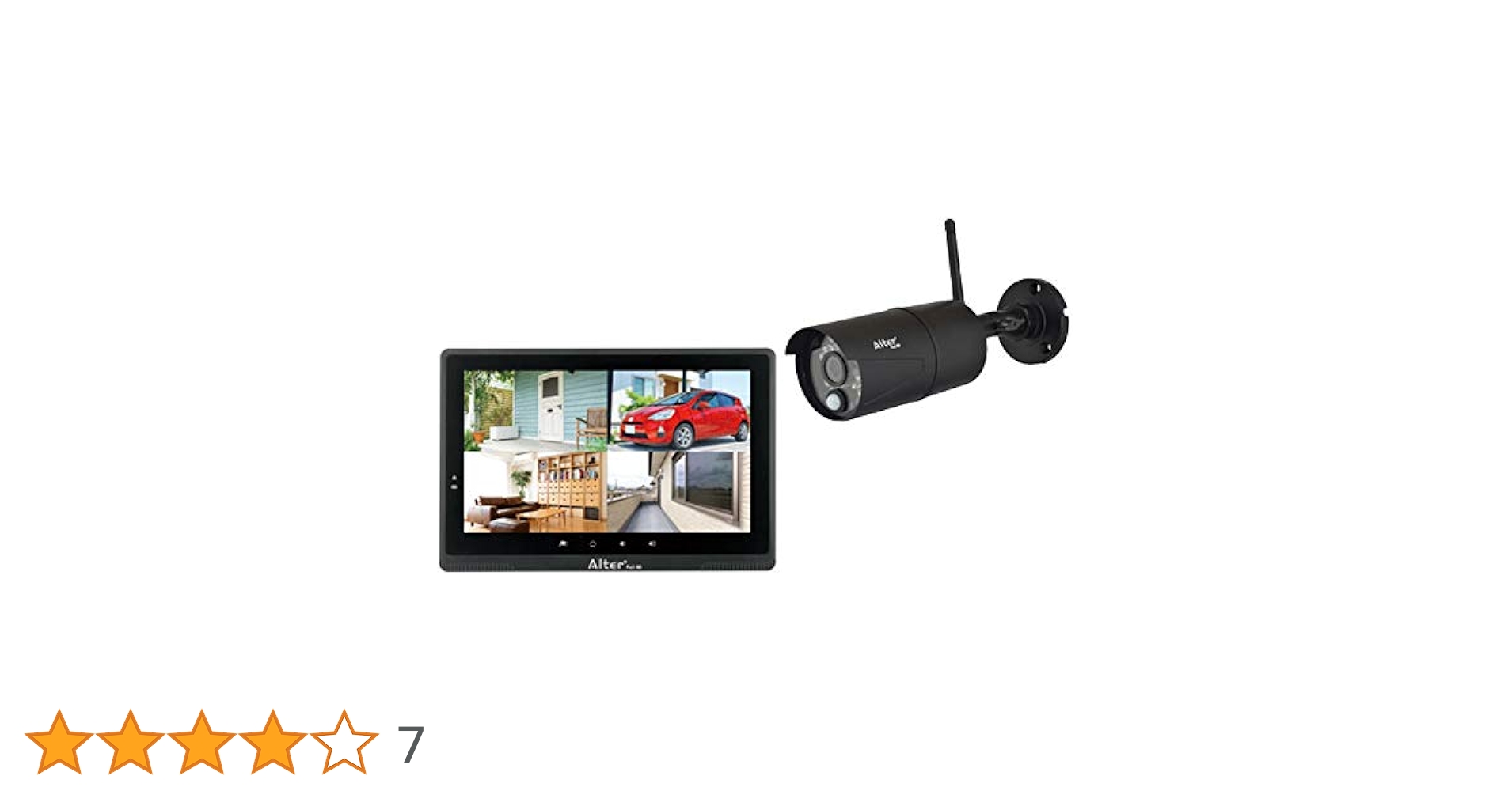 ③ キャロットシステムズ alterplus 無線カメラ&モニターセット キャロットシステムズ オルタプラス ハイビジョン無線カメラ