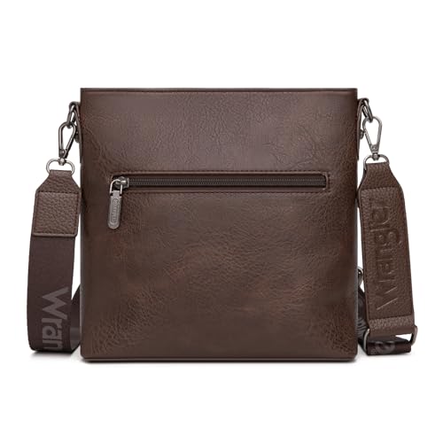 Image of Wrangler Crossbody Purses for Women Two Tone Crossbody Bags Women Purses and Handbags