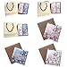 Cotton Ladies Handkerchief Pocket Cotton Towel Soft Fashionable Flower Printed Hanky For Wedding Party Business