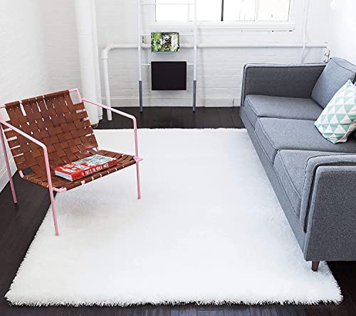 Image of Homes Fluffy Living Room Soft Touch Rectangular Carpet Comfy Bedroom Anti Skid Drawing Kids Room 10x10 Square