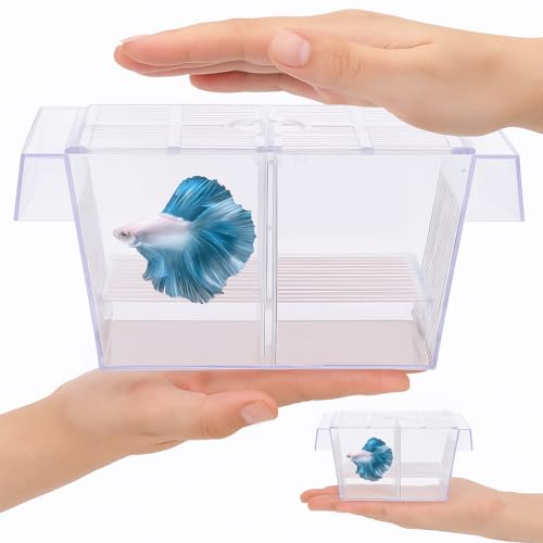 Image of VAYINATO Fish Breeding Box Tank Hatchery Incubator Aquarium Isolation Box For Baby Shrimp Guppy Fh-101 By Petzlifeworld