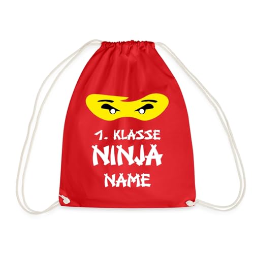 Spreadshirt Einschulung 1. Klasse Ninja Personalisierbar Mit Namen...