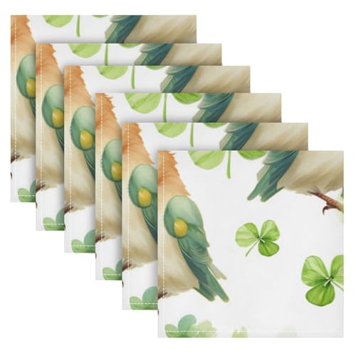 Servilletas de tela St. Patrick's Day pack 6 unidades miniatura 2