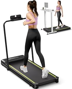 Freepifitness Gelb 3-in-1 Heimlaufband