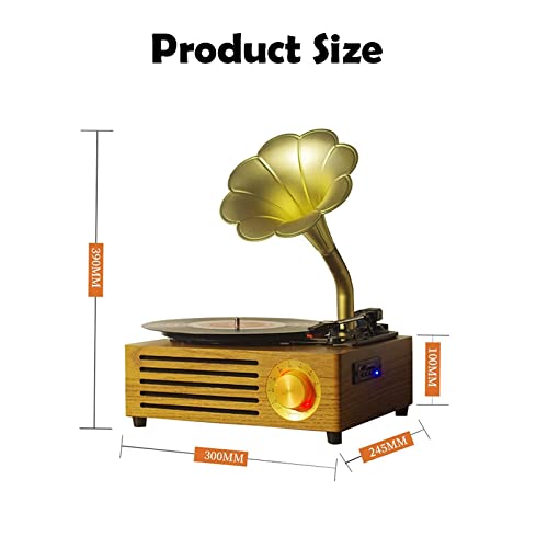 Gramophone phonographe de Style Classique, Support de Tourne-Disque Vinyle/Disque U/Bluetooth/entrée/Sortie, Vie… - Les Beatles, Paul McCartney, John Lennon, RIngo Starr, George Harrison Gramophone phonographe de Style Classique, Support de Tourne-Disque Vinyle/Disque U/Bluetooth/entrée/Sortie, Vie… – Image 5