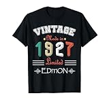 Photo Gallery nato nel 1927 vintage made in 1927 compleanno anniversario 97th maglietta Photo Gallery nato nel 1927 vintage made in 1927 compleanno anniversario 97th maglietta