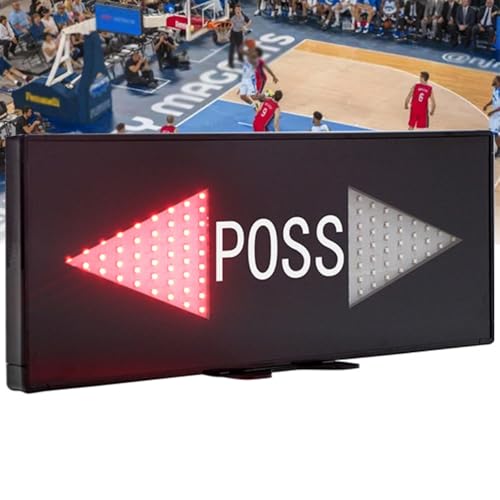 Elektroniczny wskaźnik posiadania piłki LED z kontrolerem, koraliki o wysokiej jasności, opcje podwójnego zasilania dla profesjonalnych lig sportowych
