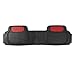 FH Group Car Floor Mats - Heavy-Duty Rubber Floor Mats for Cars, Universal Fit Full Set, Trimmable Automotive Floor Mats, Climaproof Floor Mats for Most Sedan, SUV, Truck Floor Mats Red