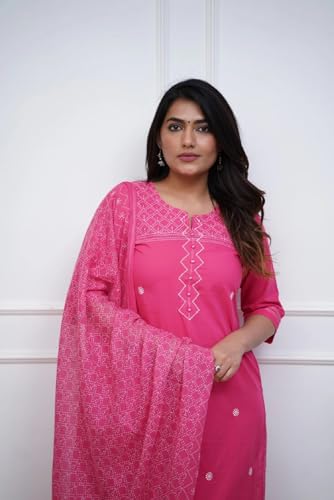 Image of FABNEX Kurta Set for Women | Women Kurti Pant Set (K-148-150)