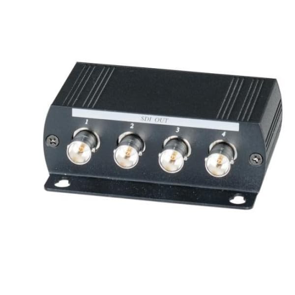 1 Input 4 Output HD-SDI Distribution Video Amplifier HD Signal Distance Total up to 1300Feet