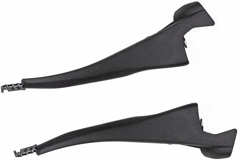 2-Pack, Left-and-Right, Lower Windshield Cowl-End-Cap Seals. Compatible with Dodge-Ram 2019 -to - 2025 2500/3500 Pick-Ups: Standard Cabs/Crew Cabs/Extended Crew Cabs, with 2 and 4-Doors