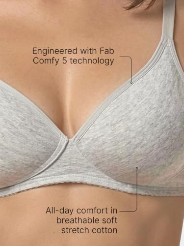 Image of Enamor Women Padded Non Wired Bra