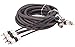 Stinger SI8417 17-Foot 4-Channel Audiophile Grade Interconnect RCA Cable Wire