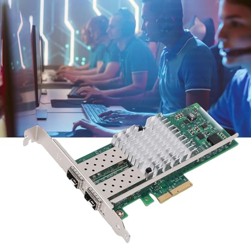 Adaptateur Ethernet PCIE X4 10Gbps Double Ports SFP+ Zunate pour Serveur Data Center