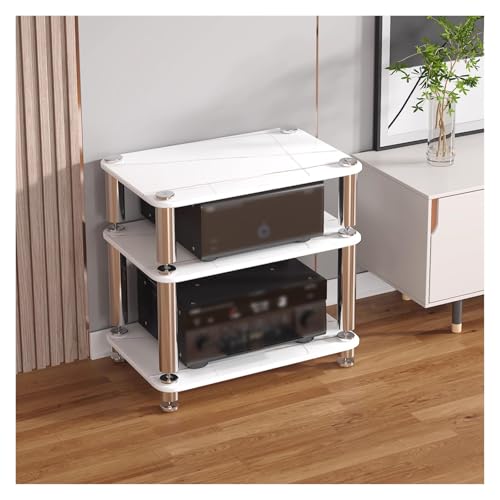 Console de jeux et amplificateur sur étagère d'angle robuste - 2
