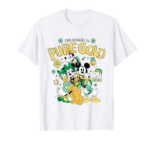 ディズニー セントパトリックデー Friendship is Pure Gold ベストフレンド Tシャツ