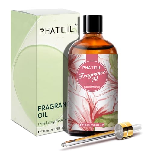 PHATOIL Japanese Magnolia Fragrance Oils for Aromatherapy, Essential Oils for Diffusers for Home, Perfect for Candle Making, Soap Making and DIY Scented Products - 100ml - Image 3