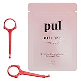 PUL Herramienta de extracción de alineadores PUL | Gancho seguro e higiénico para Invisalign y retenedores | Diseño suave sin BPA para uso diario | Paquete de 2