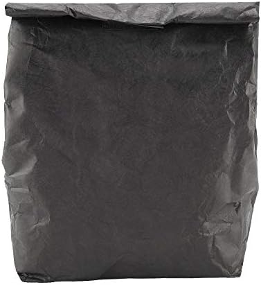 HERCHR Lunch Bag, Insulated Brown Paper Lunch Bags Reusable Paper Snack Bags Eco-Friendly Waterproof Thermal Cooler Lunch Box for Men Women Kids Work Picnic School, 12.2x11.8inch