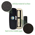 Fitlaya Fitness Balance Board Trainer Wooden Training Equipment for Fitness Workout, Hockey‎, Skateboarding, Surfing and Snowboarding - Image 2